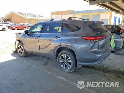 Drugie zdjęcie samochodu z przodu: 2020 TOYOTA HIGHLANDER XLE VIN:5TDHZRBH1LS030318 - miniatura