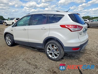 Drugie zdjęcie samochodu z przodu: 2014 FORD ESCAPE TITANIUM VIN:1FMCU0J95EUA99571 - miniatura