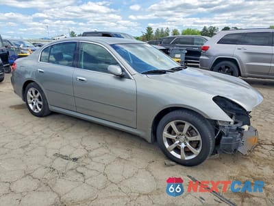 Czwarte zdjęcie samochodu z boku: 2006 INFINITI G35 X VIN:JNKCV51F76M616714 - miniatura