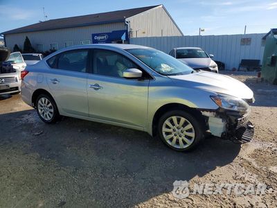 Czwarte zdjęcie samochodu z boku: 2019 NISSAN SENTRA S VIN:3N1AB7AP3KY412587 - miniatura