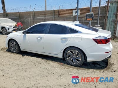 Drugie zdjęcie samochodu z przodu: 2019 HONDA INSIGHT TOURING VIN:19XZE4F96KE033908 - miniatura