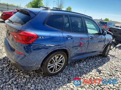 Trzecie zdjęcie samochodu z tyłu: 2019 BMW X3 XDRIVEM40I VIN:5UXTS3C56KLR73674 - miniatura