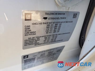 Zdjęcie 12 z 12 samochodu: 2020 GMC SIERRA C1500 VIN:1GTR8AEH2LZ350816 - miniatura