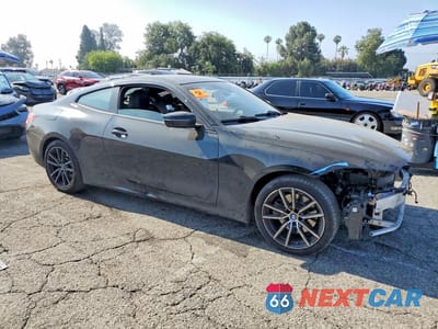 Czwarte zdjęcie samochodu z boku: 2021 BMW 430I VIN:WBA53AP0XMCG73813 - miniatura