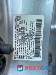 Zdjęcie 10 z 10 samochodu: 2016 HONDA CR-V EX VIN:2HKRM4H53GH686776 - miniatura