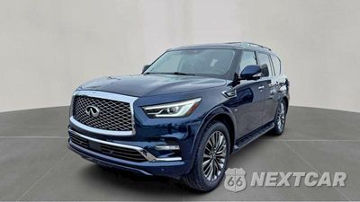 Drugie zdjęcie samochodu z przodu: 2019 INFINITI QX80 LUXE VIN:JN8AZ2NE5K9226385 - miniatura