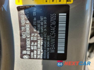 Zdjęcie 12 z 12 samochodu: 2010 BMW 535 I VIN:WBANW1C54AC167055 - miniatura