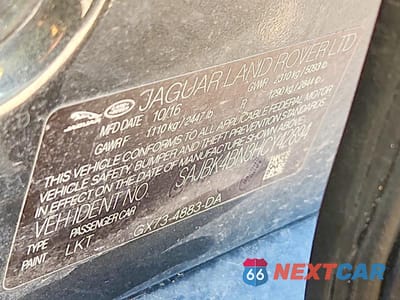 Zdjęcie 12 z 12 samochodu: 2017 JAGUAR XF PRESTIGE VIN:SAJBK4BN3HCY42894 - miniatura