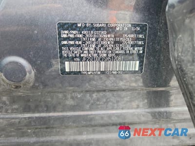 Zdjęcie 13 z 13 samochodu: 2025 SUBARU FORESTER PREMIUM VIN:JF2SLDDC7SH512081 - miniatura