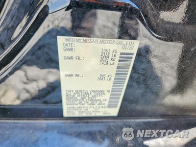 Zdjęcie 13 z 13 samochodu: 2020 NISSAN ALTIMA S VIN:1N4BL4BV7LC217540 - miniatura