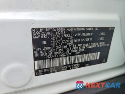 Zdjęcie 13 z 13 samochodu: 2021 TOYOTA RAV4 XSE VIN:2T3E6RFV1MW022599 - miniatura