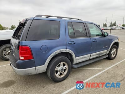 Trzecie zdjęcie samochodu z tyłu: 2002 FORD EXPLORER XLT VIN:1FMZU73E22ZA36696 - miniatura