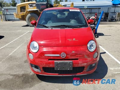 Piąte zdjęcie samochodu w środku: 2014 FIAT 500 SPORT VIN:3C3CFFBR7ET267659 - miniatura