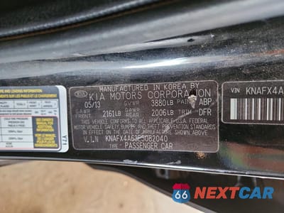 Zdjęcie 12 z 12 samochodu: 2014 KIA FORTE LX VIN:KNAFX4A63E5082040 - miniatura