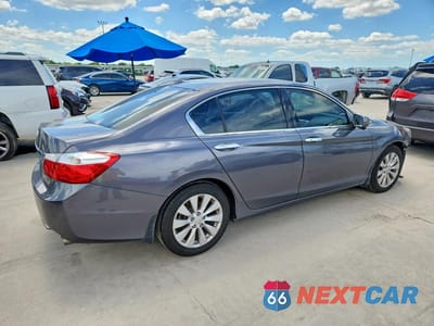 Trzecie zdjęcie samochodu z tyłu: 2013 HONDA ACCORD EXL VIN:1HGCR3F88DA005885 - miniatura