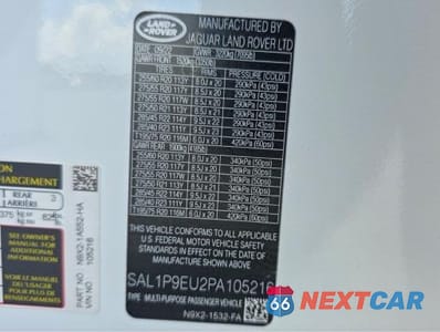 Zdjęcie 10 z 11 samochodu: 2023 LAND ROVER RANGE ROVER SPORT DYNAMIC SE VIN:SAL1P9EU2PA105216 - miniatura