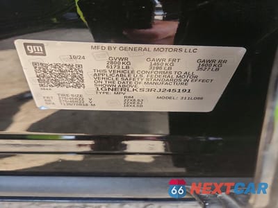 Zdjęcie 13 z 13 samochodu: 2024 CHEVROLET TRAVERSE RS VIN:1GNERLKS3RJ245191 - miniatura