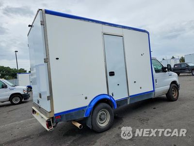 Trzecie zdjęcie samochodu z tyłu: 2023 FORD E350 REFRIGERATED BOX TRUCK VIN:1FDWE3FKXPDD09740 - miniatura
