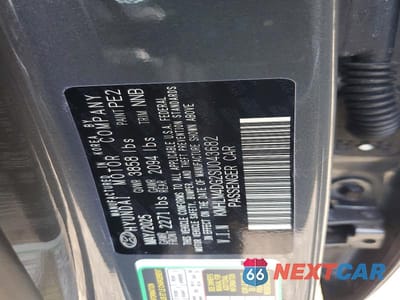 Zdjęcie 12 z 12 samochodu: 2025 HYUNDAI ELANTRA SEL SPORT VIN:KMHLM4DG2SU043682 - miniatura