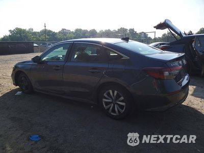 Drugie zdjęcie samochodu z przodu: 2025 HONDA CIVIC LX VIN:2HGFE2F24SH590526 - miniatura