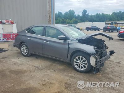 Czwarte zdjęcie samochodu z boku: 2019 NISSAN SENTRA SV VIN:3N1AB7AP6KY430419 - miniatura