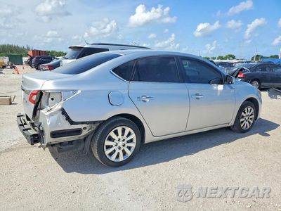Trzecie zdjęcie samochodu z tyłu: 2015 NISSAN SENTRA S VIN:3N1AB7APXFY348537 - miniatura