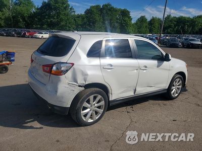 Trzecie zdjęcie samochodu z tyłu: 2015 MITSUBISHI OUTLANDER SPORT SE VIN:4A4AR4AUXFE011448 - miniatura