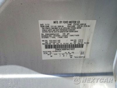 Zdjęcie 13 z 13 samochodu: 2015 FORD FLEX SE VIN:2FMGK5B88FBA21822 - miniatura