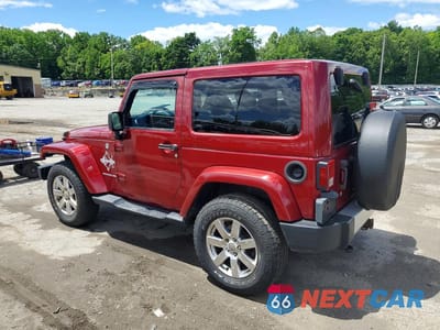 Drugie zdjęcie samochodu z przodu: 2013 JEEP WRANGLER SAHARA VIN:1C4AJWBG3DL593081 - miniatura