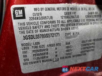 Zdjęcie 14 z 14 samochodu: 2009 SATURN VUE REDLINE VIN:3GSDL03789S572171 - miniatura