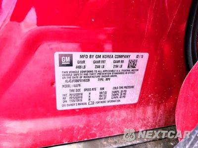 Zdjęcie 12 z 12 samochodu: 2015 BUICK ENCORE CONVENIENCE VIN:KL4CJFSB6FB146339 - miniatura
