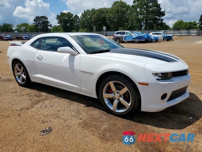 Czwarte zdjęcie samochodu z boku: 2015 CHEVROLET CAMARO LT VIN:2G1FD1E32F9252248 - miniatura