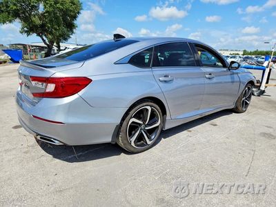 Trzecie zdjęcie samochodu z tyłu: 2022 HONDA ACCORD SPORT SE VIN:1HGCV1F45NA023873 - miniatura