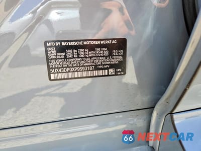Zdjęcie 13 z 13 samochodu: 2023 BMW X3 SDRIVE30I VIN:5UX43DP0XP9S93187 - miniatura