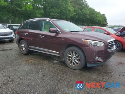 Czwarte zdjęcie samochodu z boku: 2014 INFINITI QX60 BASE VIN:5N1AL0MM5EC500679 - miniatura