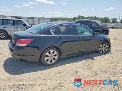 Trzecie zdjęcie samochodu z tyłu: 2009 HONDA ACCORD EXL VIN:1HGCP26829A075728 - miniatura