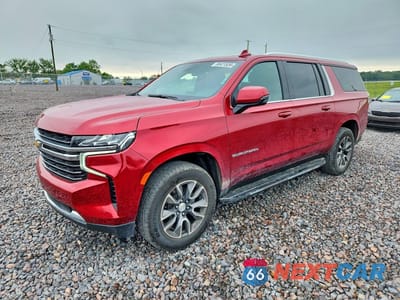 2021 CHEVROLET SUBURBAN K1500 LT 1GNSKCKD7MR306707 - główne zdjęcie licytacji z USA - miniatura