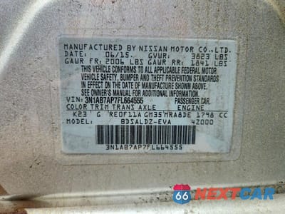 Zdjęcie 12 z 12 samochodu: 2015 NISSAN SENTRA SV VIN:3N1AB7AP7FL664555 - miniatura