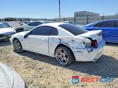 Drugie zdjęcie samochodu z przodu: 2000 FORD MUSTANG GT VIN:1FAFP42X9YF123835 - miniatura