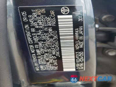 Zdjęcie 12 z 12 samochodu: 2006 SCION XA BASE VIN:JTKKT624560138010 - miniatura