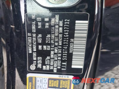 Zdjęcie 12 z 12 samochodu: 2020 KIA OPTIMA LX VIN:5XXGT4L32LG437732 - miniatura