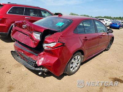 Trzecie zdjęcie samochodu z tyłu: 2022 TOYOTA COROLLA LE VIN:5YFEPMAE9NP362313 - miniatura