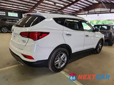 Trzecie zdjęcie samochodu z tyłu: 2018 HYUNDAI SANTA FE SPORT 2.4L VIN:5XYZUDLB1JG556569 - miniatura