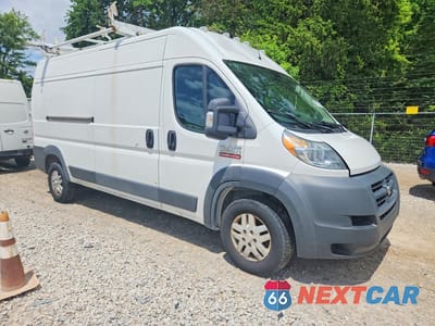 Czwarte zdjęcie samochodu z boku: 2014 RAM PROMASTER 2500 DELIVERY VAN VIN:3C6TRVDG2EE116989 - miniatura