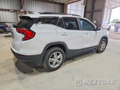 Trzecie zdjęcie samochodu z tyłu: 2021 GMC TERRAIN SLE VIN:3GKALMEV4ML346251 - miniatura