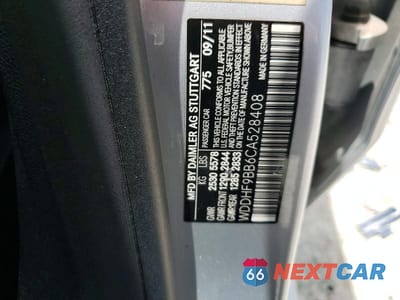 Zdjęcie 12 z 12 samochodu: 2012 MERCEDES-BENZ E 550 4MATIC VIN:WDDHF9BB6CA528408 - miniatura
