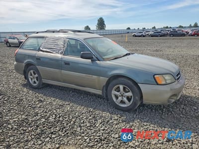 Czwarte zdjęcie samochodu z boku: 2001 SUBARU LEGACY OUTBACK AWP VIN:4S3BH675817643064 - miniatura