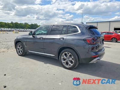 Drugie zdjęcie samochodu z przodu: 2024 BMW X3 XDRIVE30I VIN:WBX57DP05RN304541 - miniatura