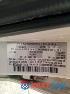 Zdjęcie 12 z 12 samochodu: 2017 TOYOTA YARIS IA BASE VIN:3MYDLBYV8HY149134 - miniatura