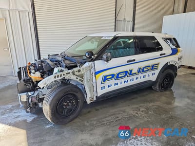 2020 FORD EXPLORER POLICE INTERCEPTOR 1FM5K8AW3LGA95548 - główne zdjęcie licytacji z USA - miniatura